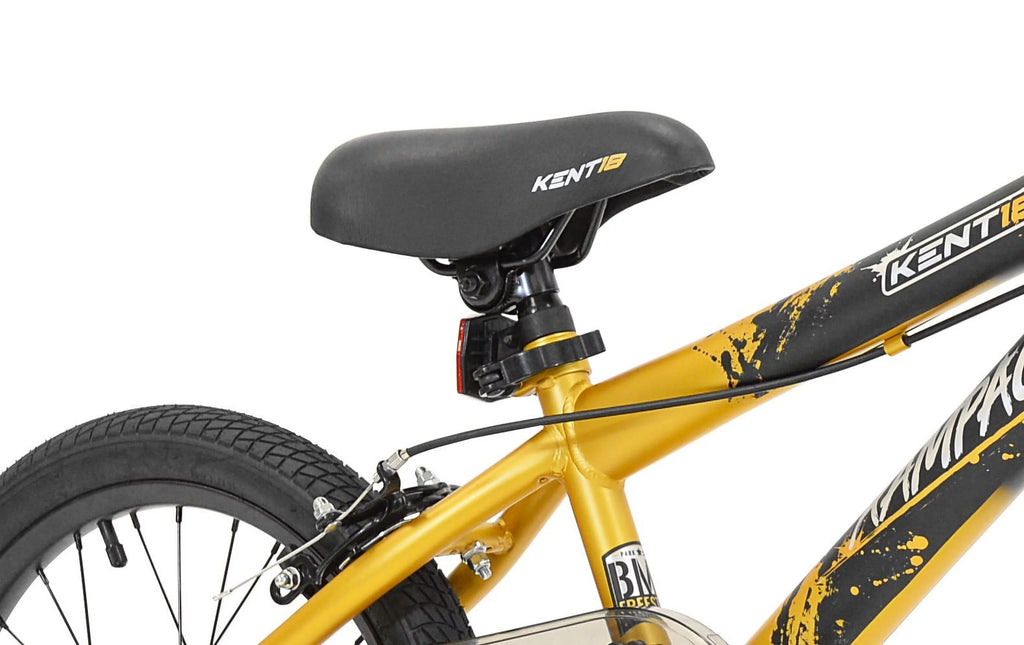 18 in. White and Black Bike W971