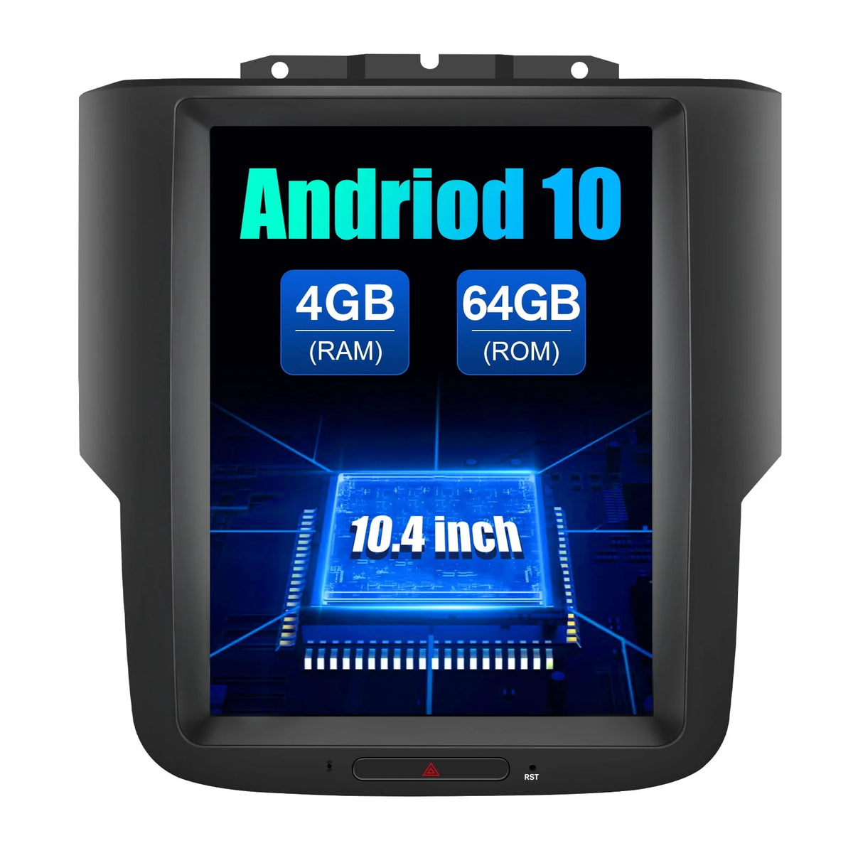 10.4 Inch Touchscreen Car Radio Stereo O856