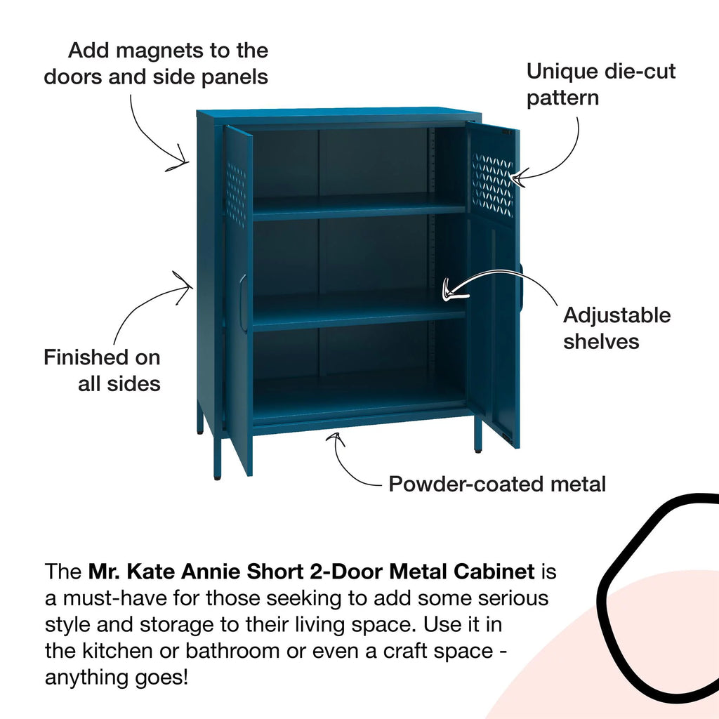 2 Door Metal Cabinet A999262