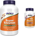 180 Capsules Super Enzymes and 90 Veg Capsules Magnesium I3171