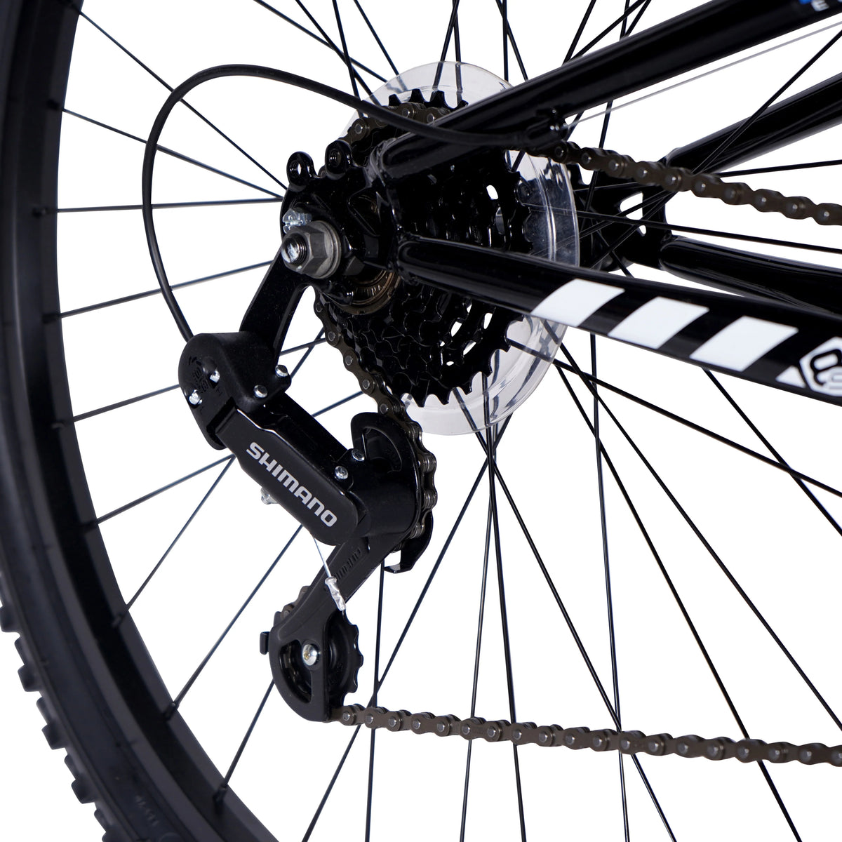 Men's 26 Mountain Bike Black/Red H700
