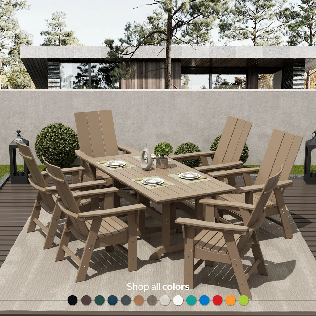 7-Piece All Weather Outdoor Dining Set U68000