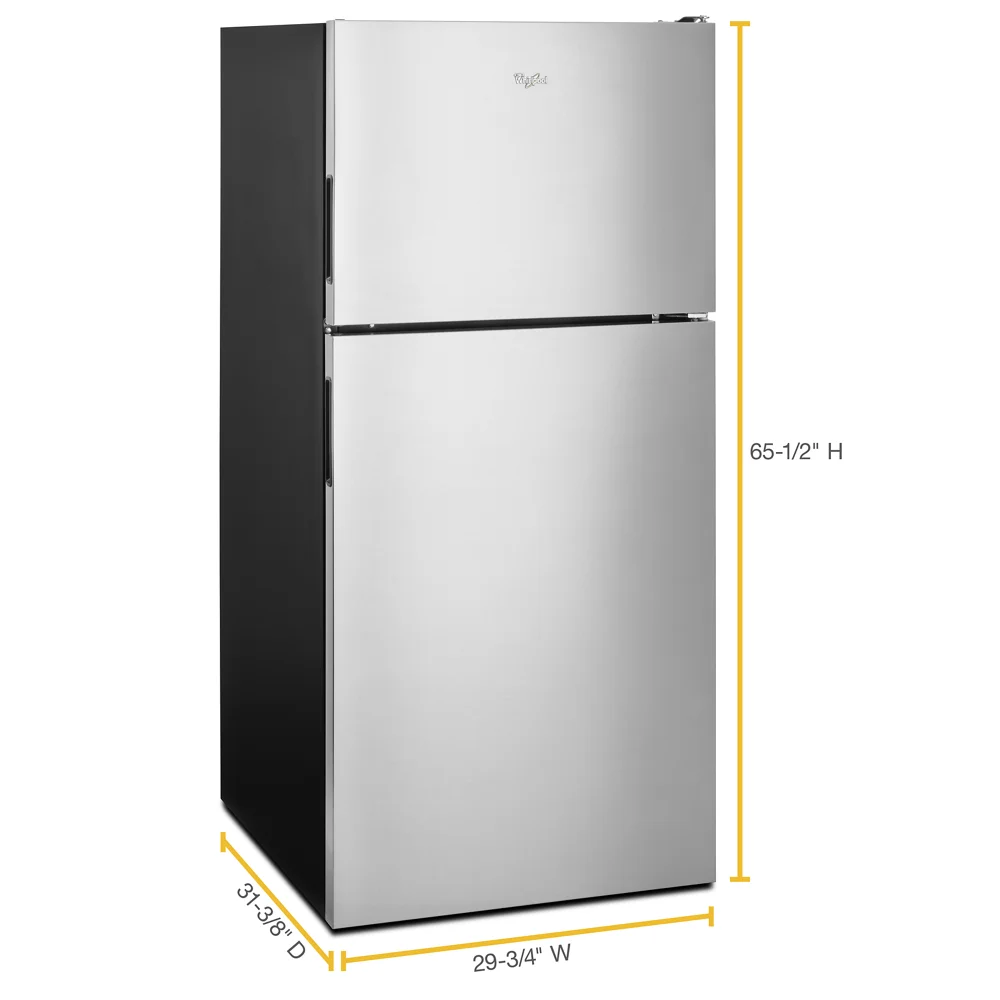 18 Cu. Ft. Stainless Steel Top Freezer Refrigerator A8820