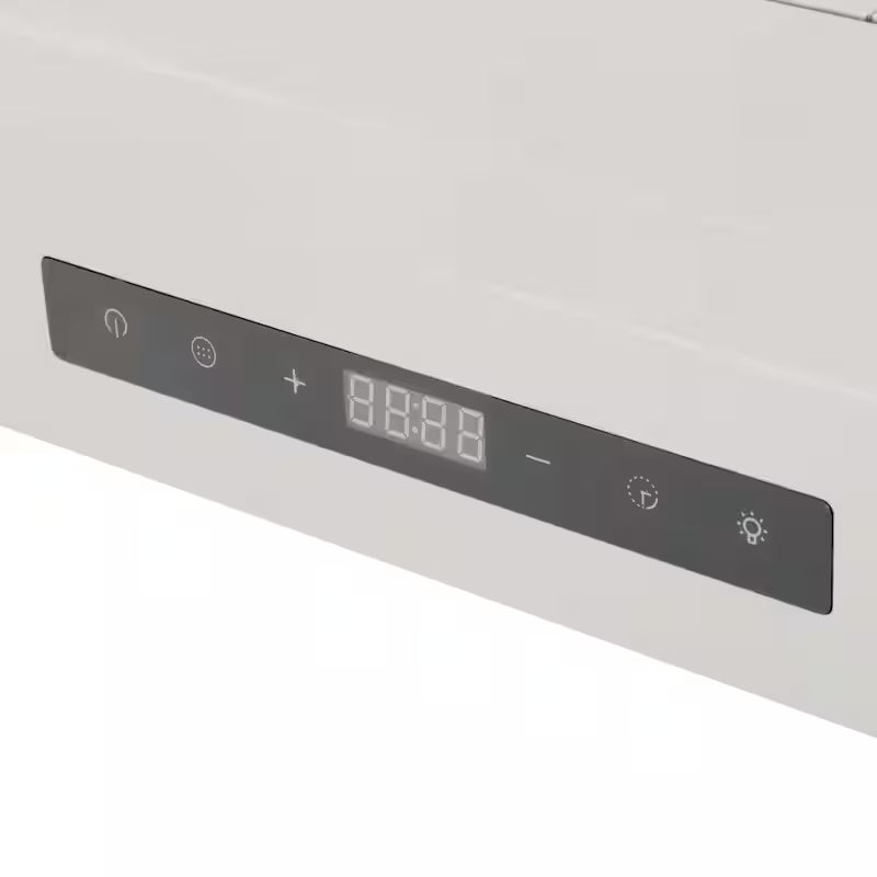 36 in. Convertible Wall Mount Range Hood with 2 Charcoal Filters in Stainless Steel P702695