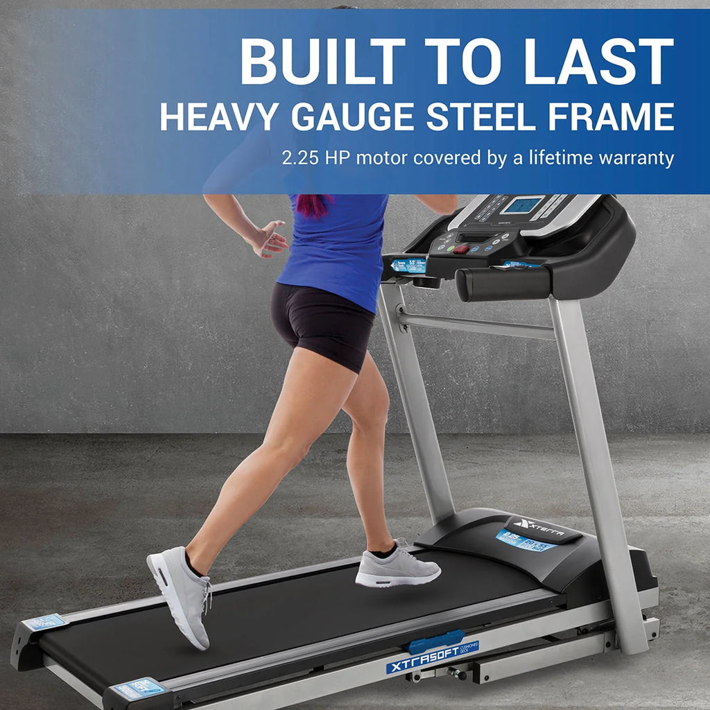 Folding Treadmill with 2.25 HP Motor and 10 Levels Incline E544
