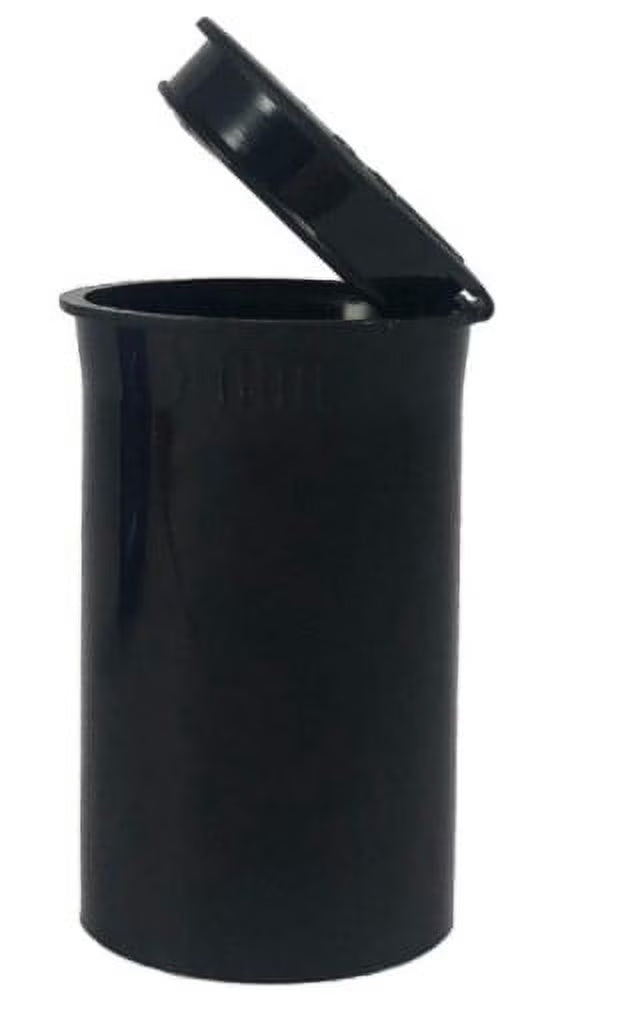 225 Pc Black Child Resistant Pop Top Vial R28522