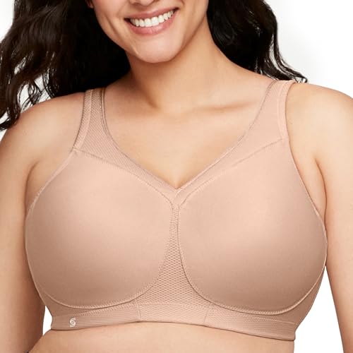 Plus Size Seamless Sports Bra Wirefree V950