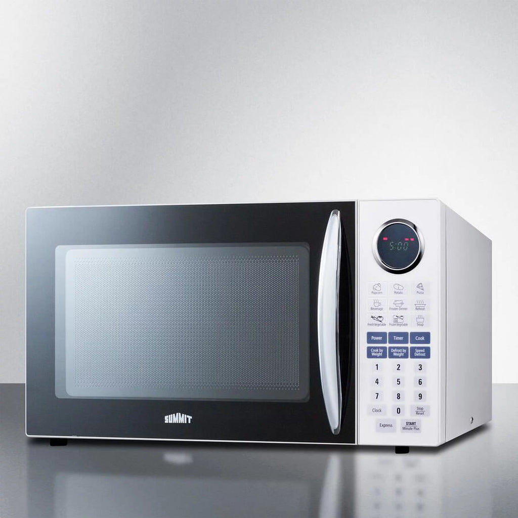 White 1 cu. ft. Full-Sized Microwave Oven with Rotary Turntable G410781