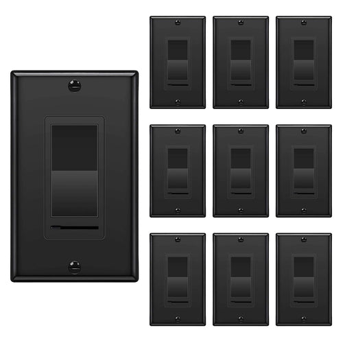 10 Pack White Dimmer Light Switch X2709