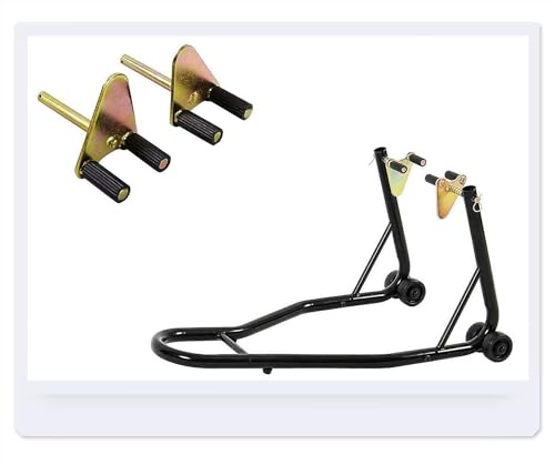 Motorcycle Front Wheel Lift Stand 485LBS Black U4312