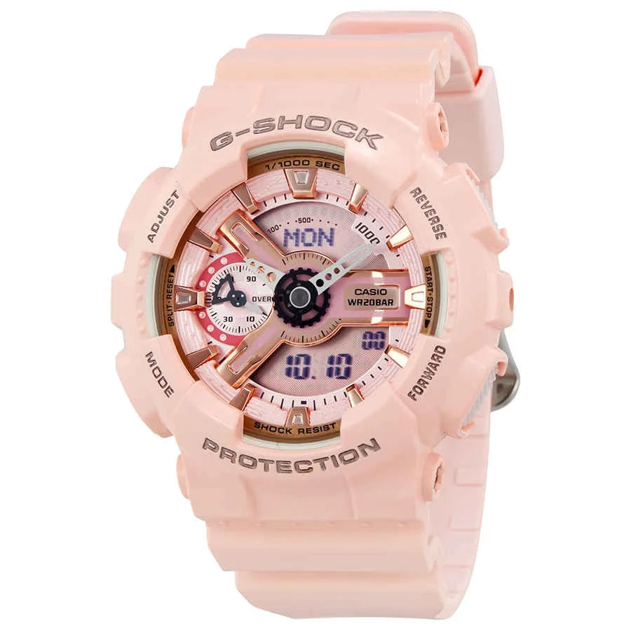 Pink Analog Digital Watch A19378