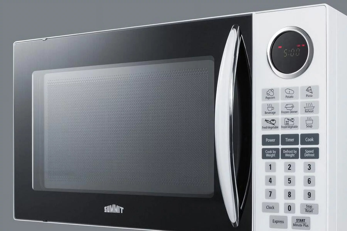 White 1 cu. ft. Full-Sized Microwave Oven with Rotary Turntable G410781