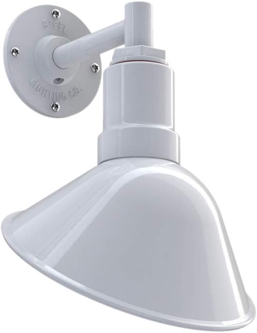 Galvanized Exterior 9 inch Dome 11 inch Gooseneck Store Sign Light W85317