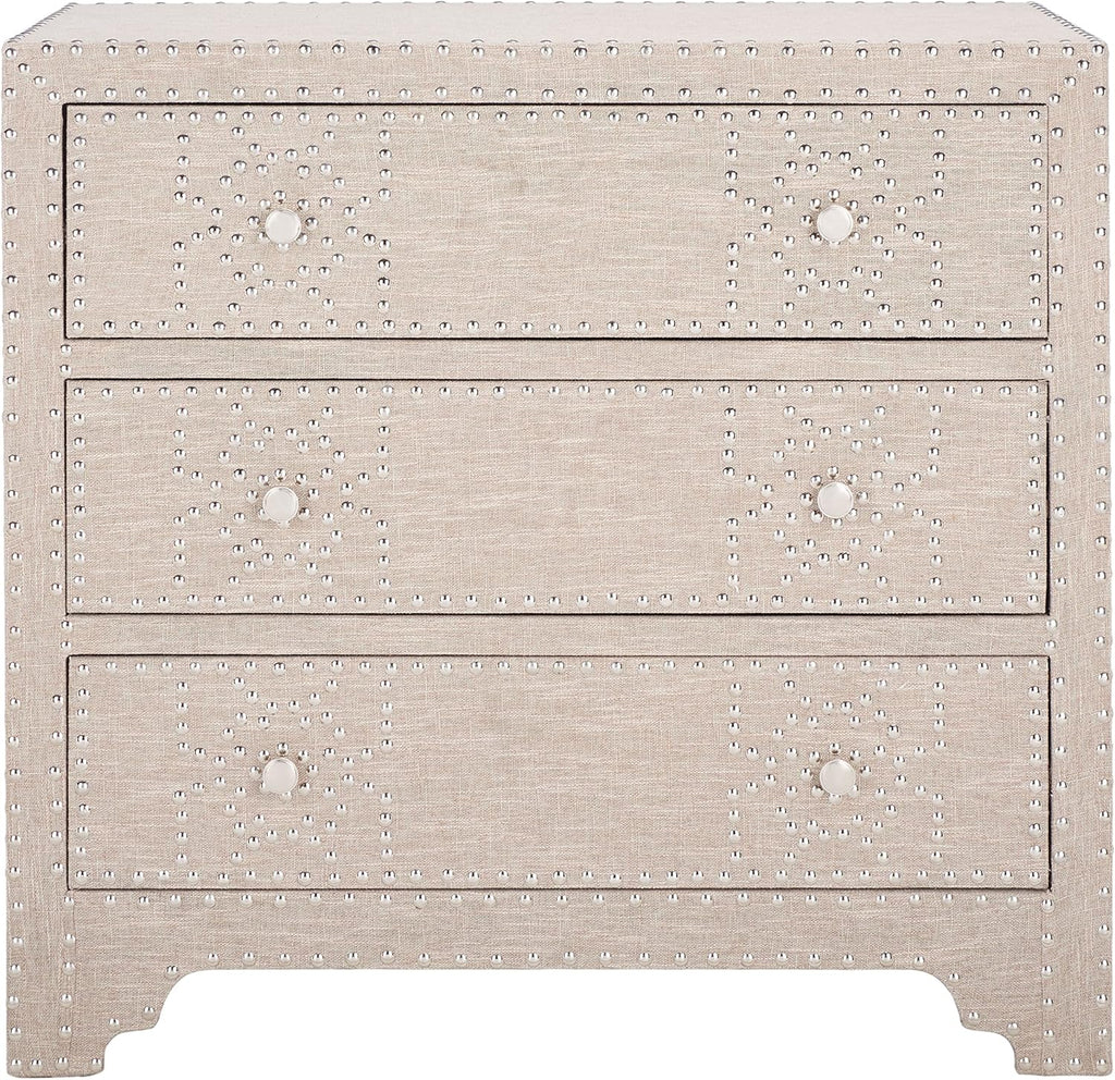 Grey 3 Drawer Chest R564256