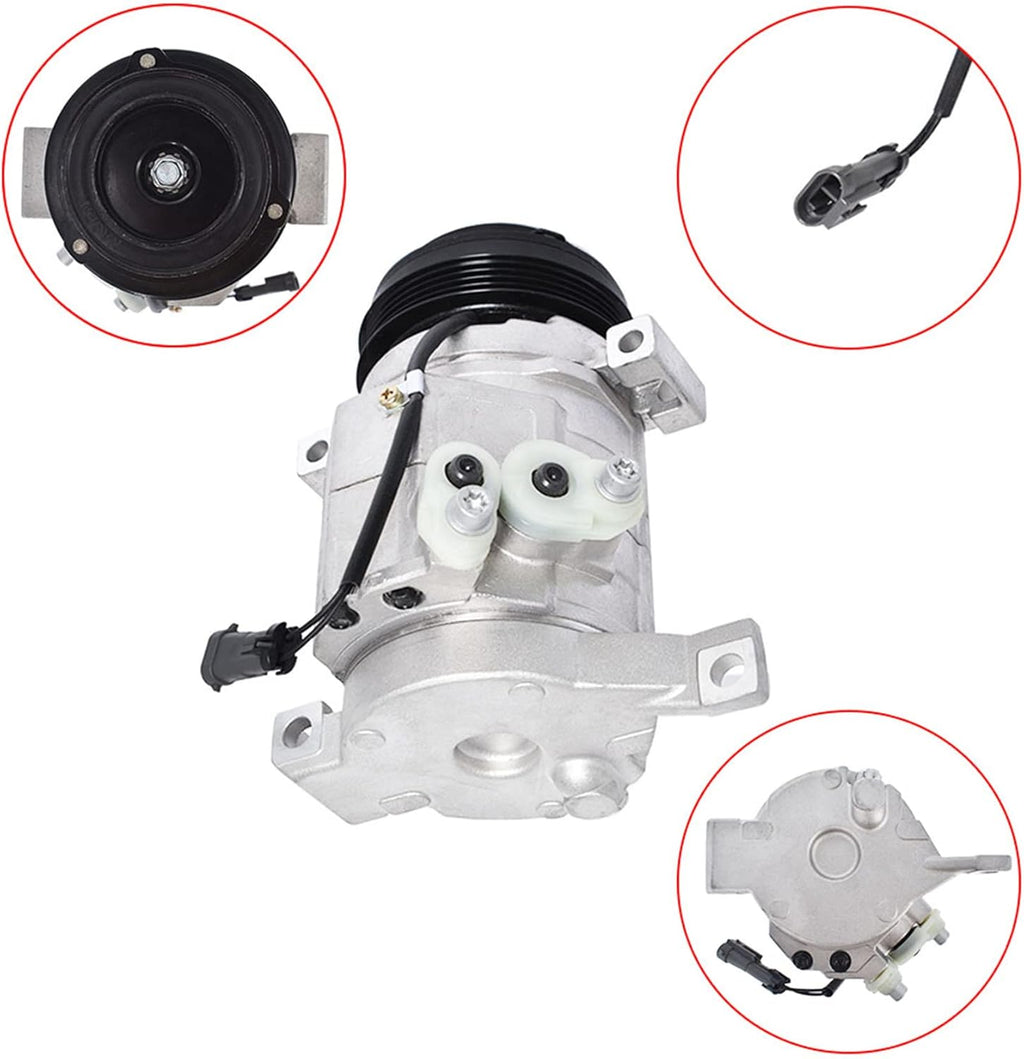 A/C Compressor Replacement for 2002-2007 Chevy Silverado Suburban Express Cadillac Escalade GMC Yukon Sierra L27748