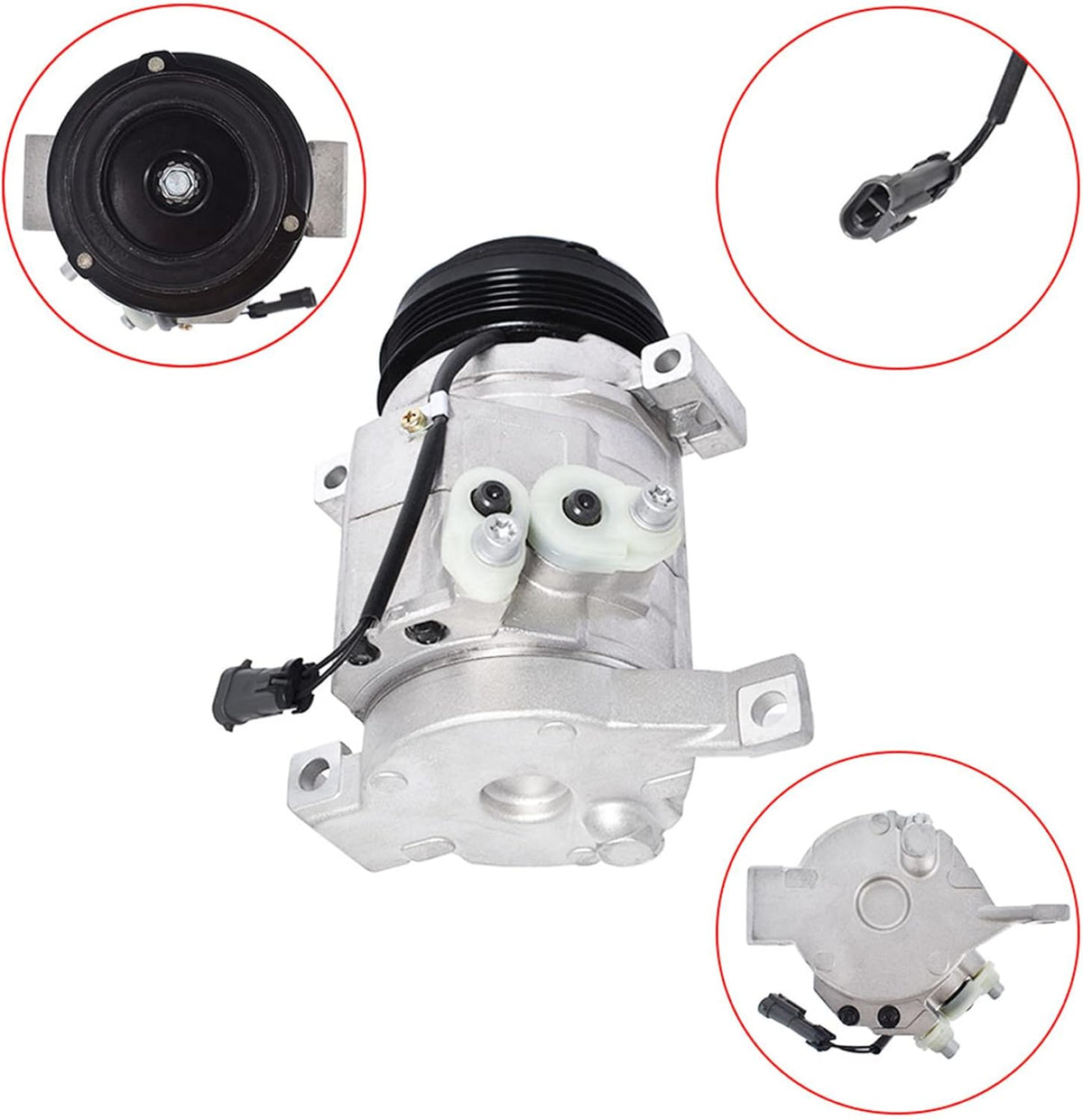A/C Compressor Replacement for 2002-2007 Chevy Silverado Suburban Express Cadillac Escalade GMC Yukon Sierra L27748
