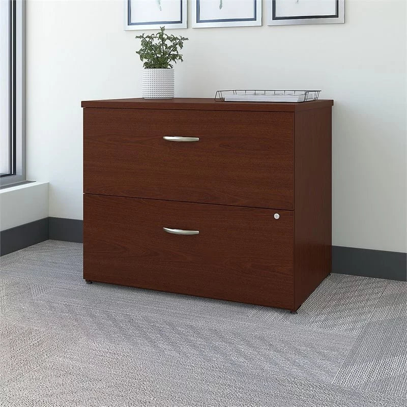 2 Piece Wood Filing Cabinet Set with 2 Drawer M2308