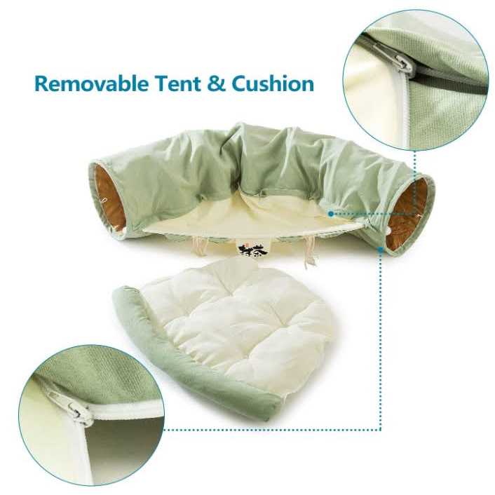 Collapsible Cat Tunnel Bed W8177