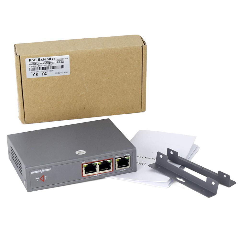 2 Port Gigabit PoE Extender P78943