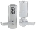 Satin Chrome Electronic Lock E910810