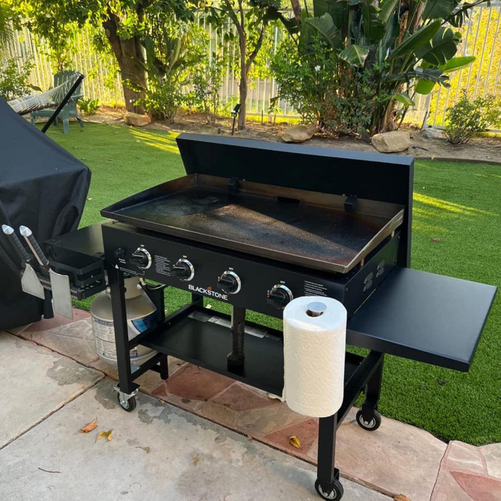 36-inch Black Waterproof Griddle Hood with Handle Z907491
