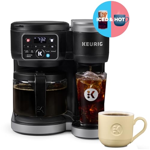 Single Serve & Carafe Coffee Maker, 72oz Reservoir P997