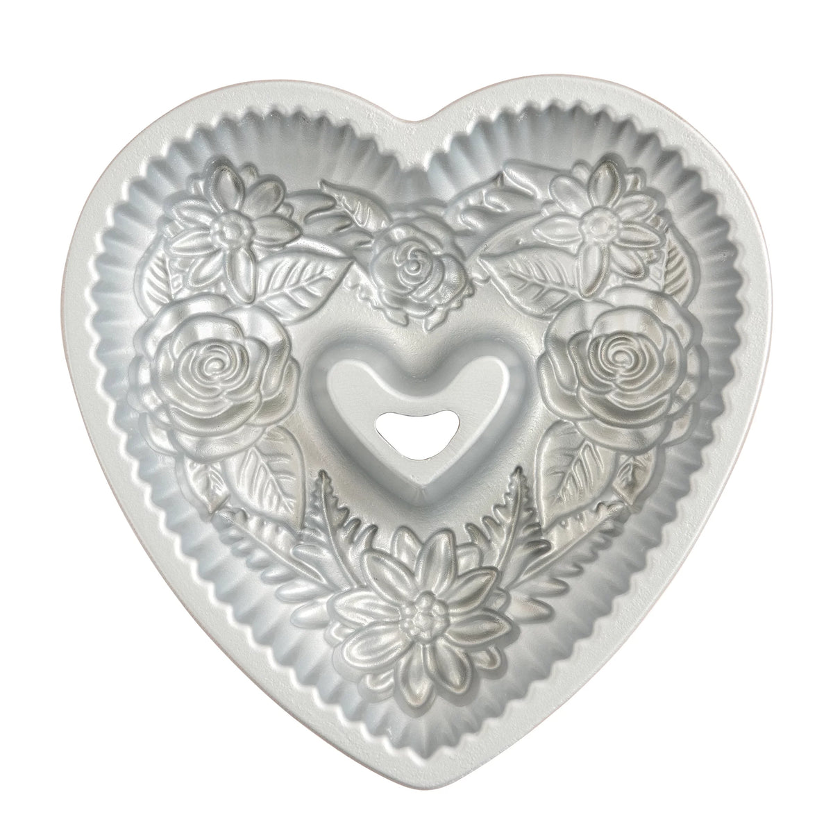 Floral Heart Bundt Pan J882
