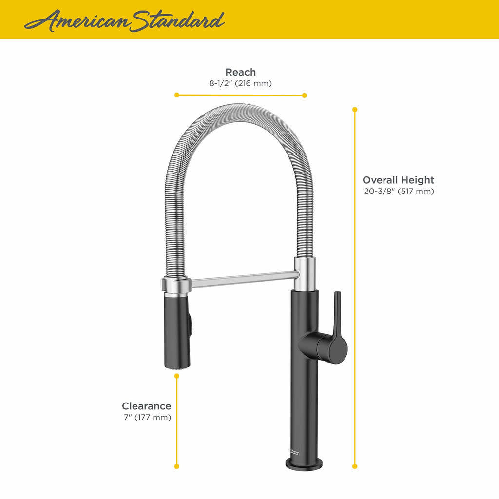 Polished Chrome Pull-Down Kitchen Faucet V880