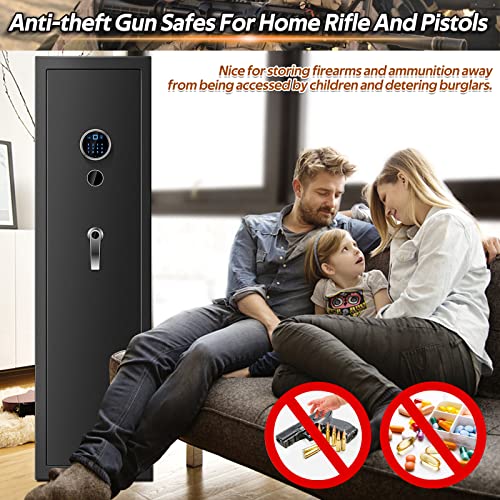 7-8 Rifle Gun Safe Fire Resistant with Removable Shelf Y16039