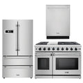 48 Gas Range, Dishwasher, Refrigerator D40837