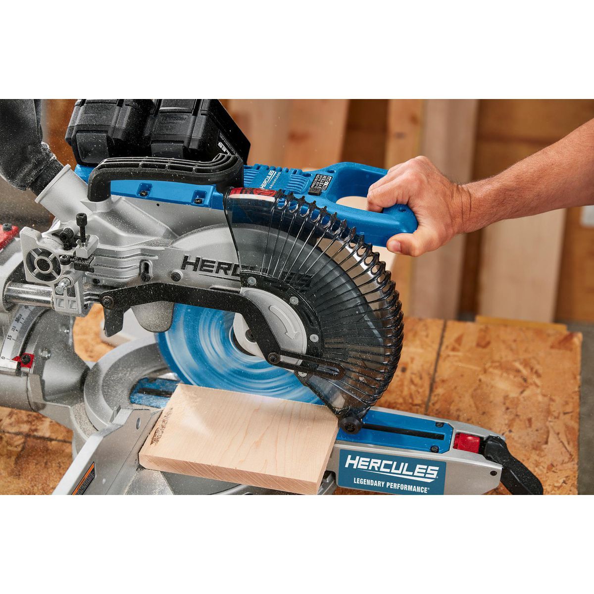 10 in. Dual-Bevel Sliding Compound Miter Saw H226