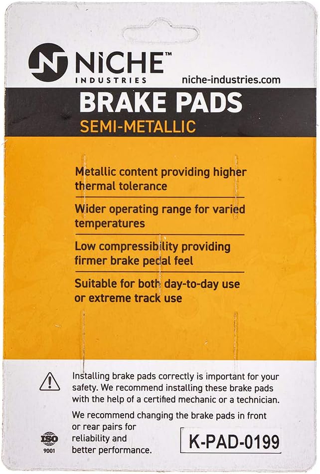 Semi-Metallic Brake Pad Set Pack of 2 T883483
