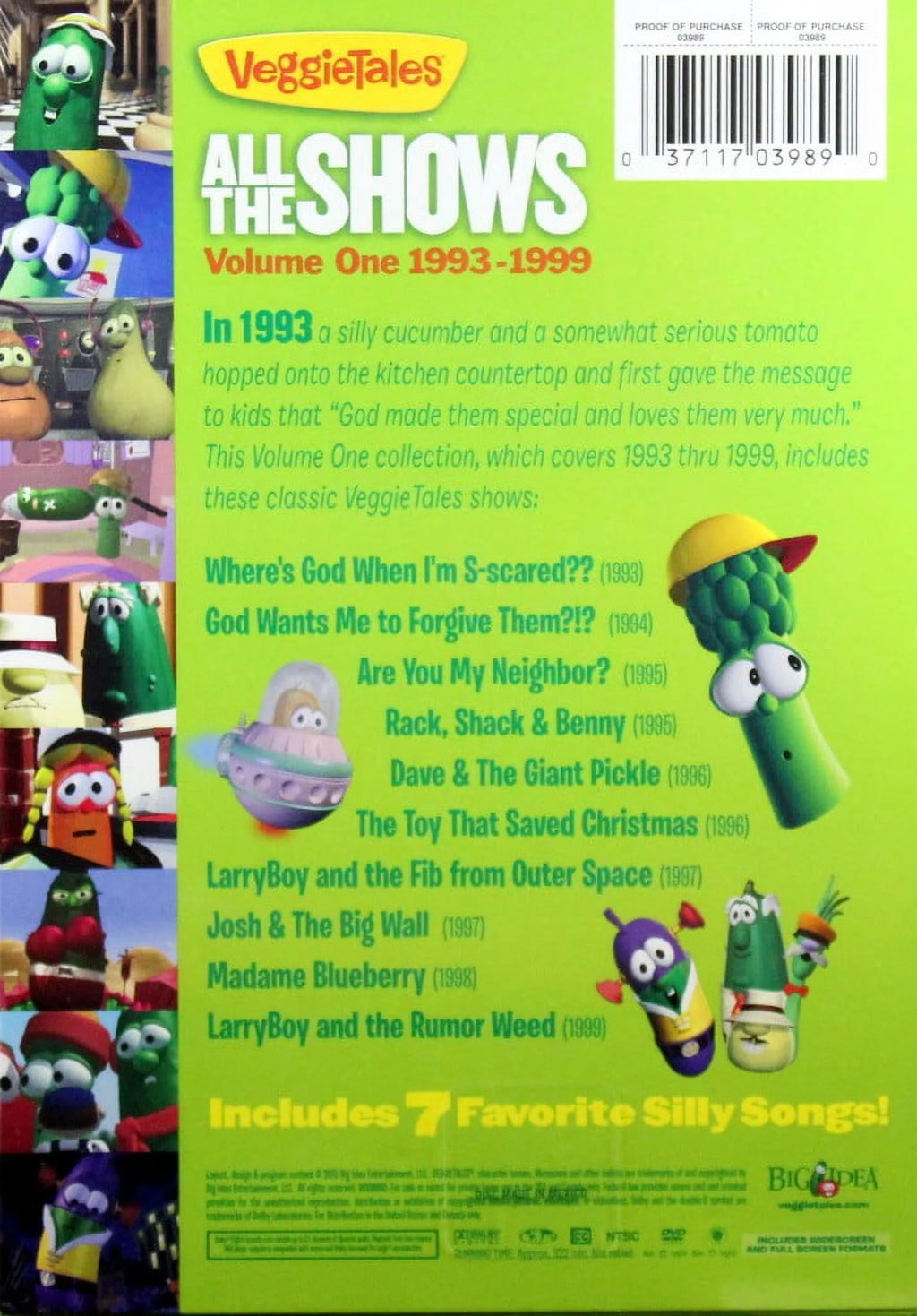Veggie Tales: All the Shows Volume 1 C337