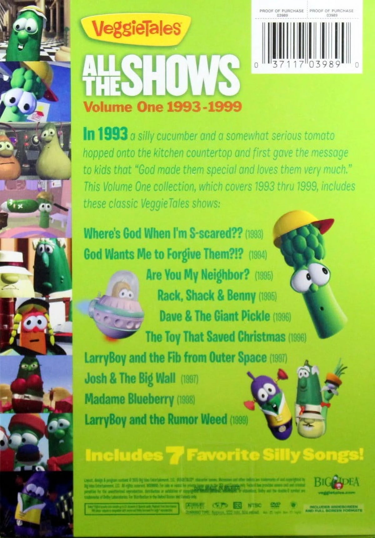 Veggie Tales: All the Shows Volume 1 C337