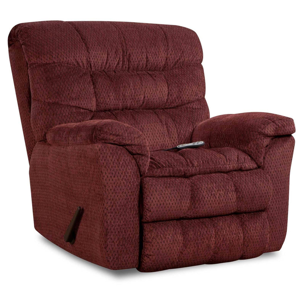 Upholstery Heat and Massage Rocker Recliner Q73755