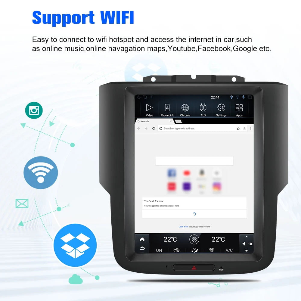 10.4 Inch Touchscreen Car Radio Stereo O856