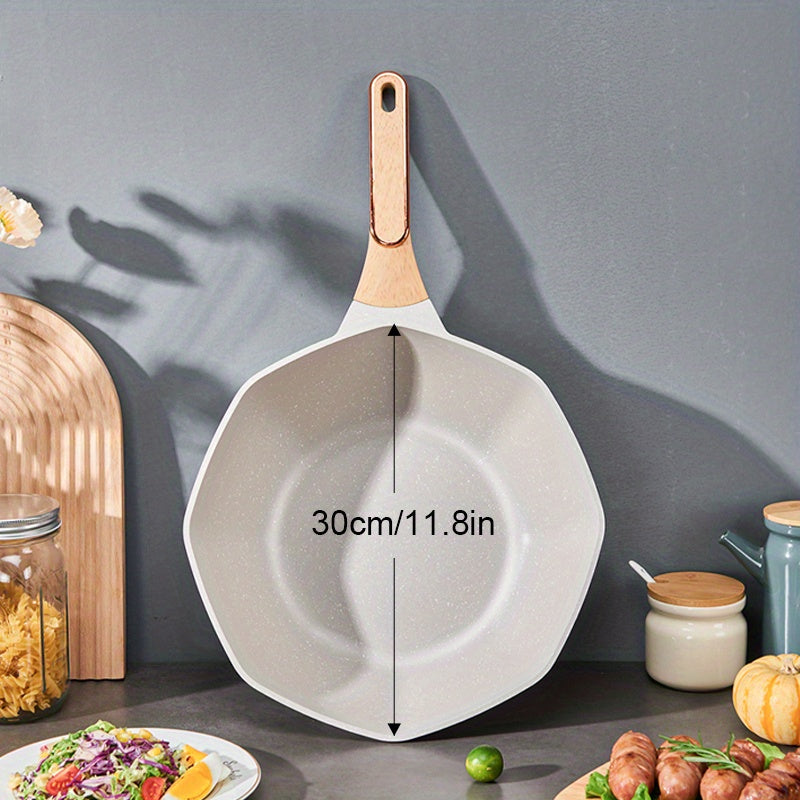 Octagonal Wok Non-Stick Frying Pan V107