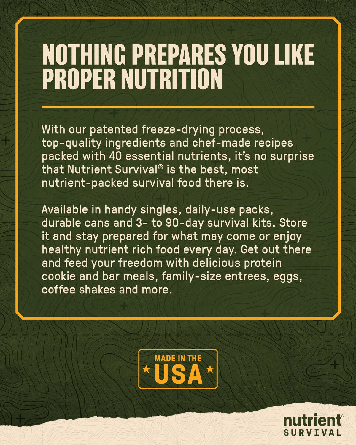 14-Day Emergency Food Supply F802116