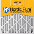 20x20x4 Pleated MERV 10 AC Furnace Filters Qty 6 L77402