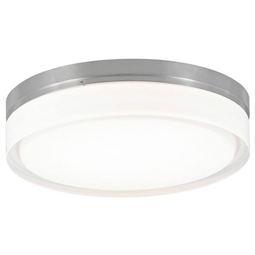 Satin Nickel Flush Mount V2648