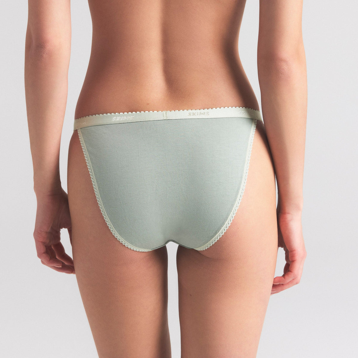 LIGHTWEIGHT COTTON STRING BIKINI M257