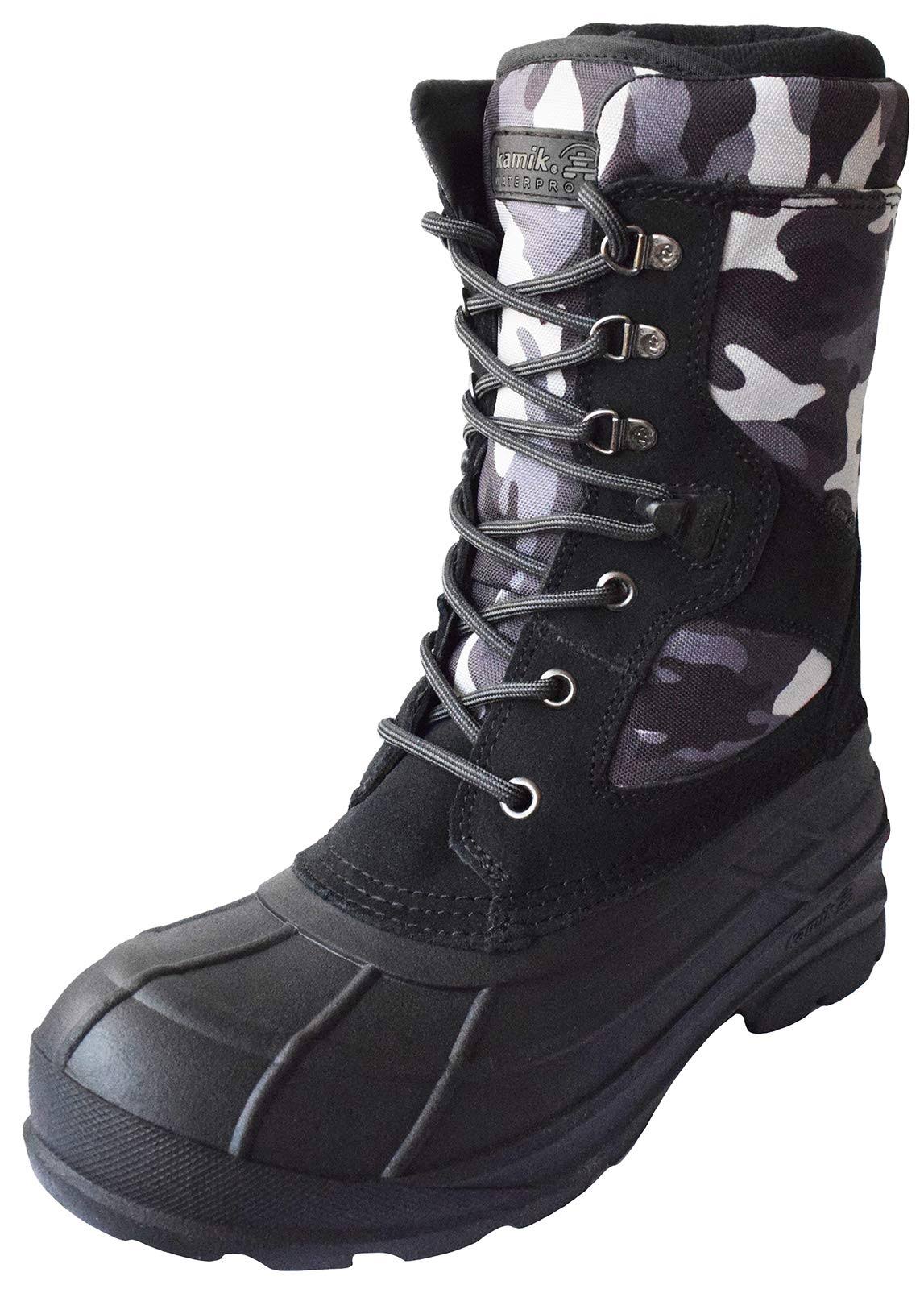 Black Camo Snow Boot H63406