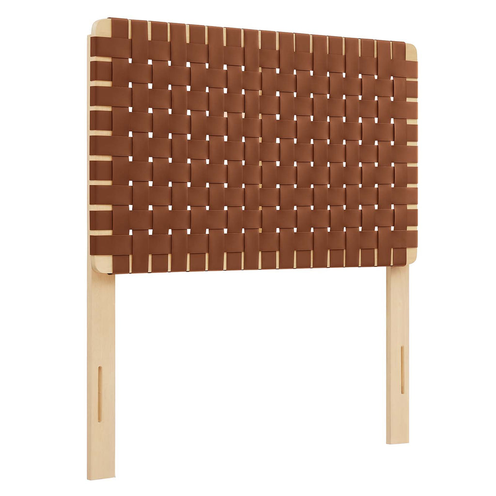 Twin Vegan Leather Headboard I358