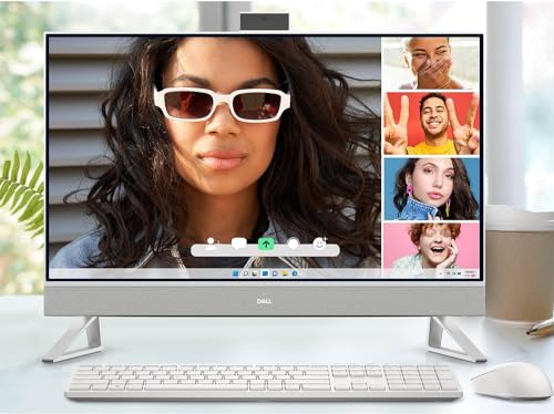 24-inch All in One Desktop with FHD Display, Intel Core i3, 8GB DDR4 RAM, 256GB SSD, Silver F6205