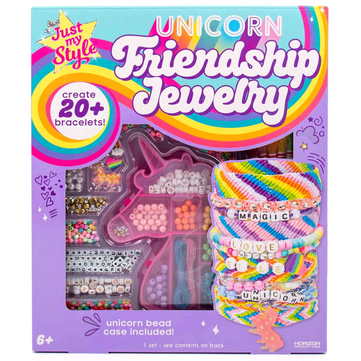 Unicorn Friendship Bracelet Making Kit Y689