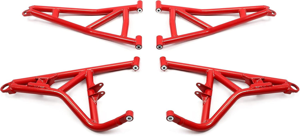 4 A Arms Upper & Lower Rods A-Arms Powder Coated Heavy Duty U96924