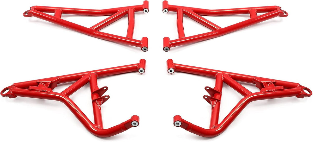 4 A Arms Upper & Lower Rods A-Arms Powder Coated Heavy Duty U96924