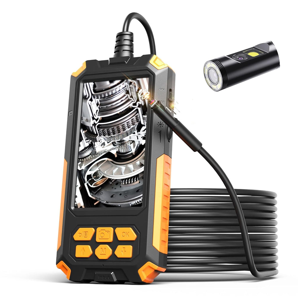 7.9mm 1080P Dual Lens Borescope Endoscope Camera with 4.5 IPS Screen G44660