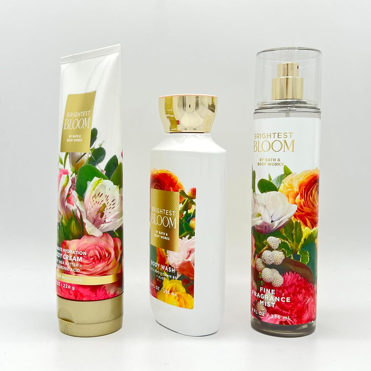 3-Piece Bundle Body Cream, Body Wash and Fine Fragrance Mist F4128