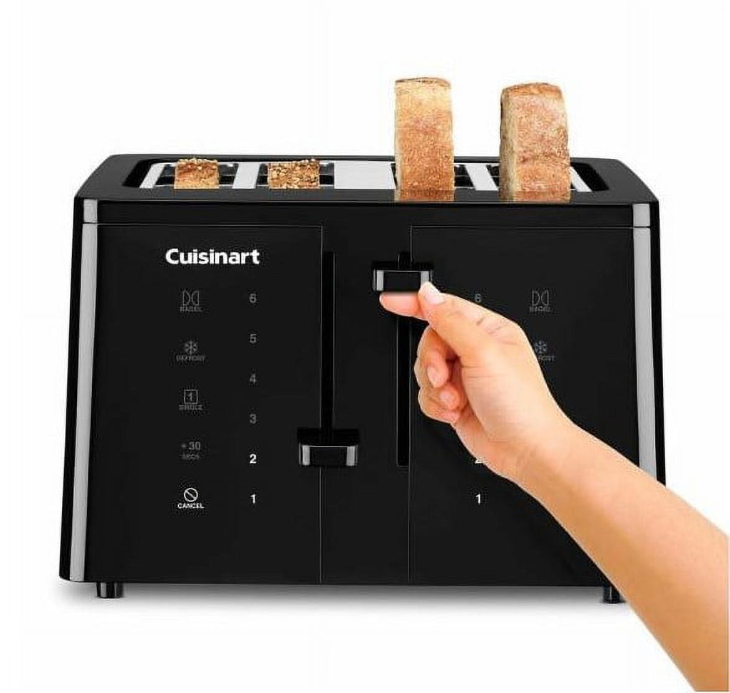 Black Wide Slot Toaster Z9724